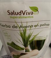 Hierba de avena en polvo