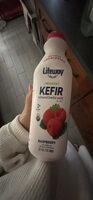 Raspberry kefir cultured lowfat milk, raspberry