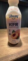 PEACH KEFIR cultured lowfat milk