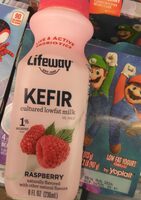 KEFIR cultured lowfat milk Raspberry