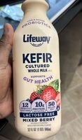 Kefir cultured whole milk