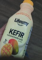 Mango kefir cultured lowfat milk, mango