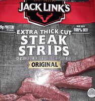 Extra thick cut steak strips