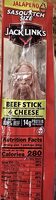Beef stick and cheese jalapeño