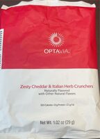 Zesty Cheddar & Italian Herb Crunchers