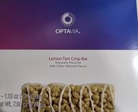 Lemon Tart Crisp Bar