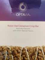Raisin Oat Cinnamon Crisp Bar