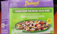 Seard Steak And Creamy Salsa Verde