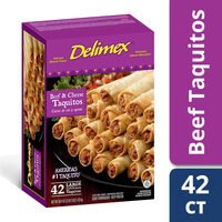 Beef & cheese taquitos
