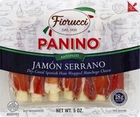 Jamon Serrano Panino Dry-Cured Harm Wrapped Manchego Cheese