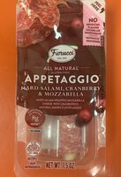Hard Salami, Cranberry M mozzarella Appetaggio