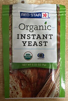 Organic instant yeast