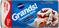 Grands! cinnamon rolls with icing