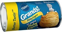 Grands! butter tastin' flaky layers big biscuits