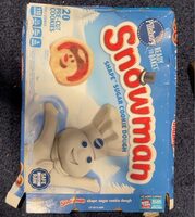 Snowman Sugar Cookies