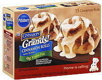 Pillsbury grands! cinnamon rolls cans