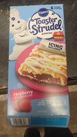 Pillsbury Raspberry Toaster Strudel Pastries 6 Count