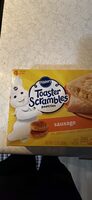 Pillsbury Sausage Toaster Scrambles Pastries 4 Count