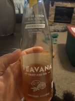 Teavana Unsweetened Black tea with lemon beverage