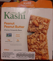 Kashi chewy bars chewy peanut butter gran 7.4oz