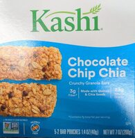 Chocolate Chip Chia Crunch Granola Bar