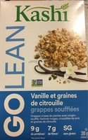 Grappes soufflées Vanille et graine de citrouille Go Lean