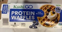 GO Wild Blueberry Protein Waffles