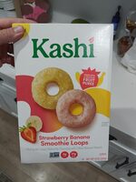 Strawberry Banana Smoothie Loops Cereal