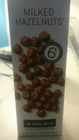 Milked hazelnuts
