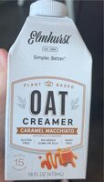 Oat Creamer Caramel Macchiato