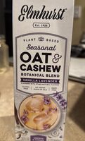 Plant Based Seasonal Oat & Cashew Botanical Blend: Vanilla Lavender