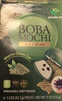 Boba Mochi Ice Cream