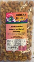 Roasted and salted cashews