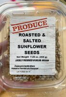 Roasted & Salted Sunflower Seeds