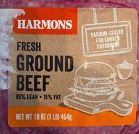 Fresh Ground Beef 85 Lean 15 Fat