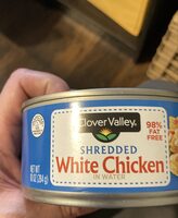 Shredded White Chicken in Water