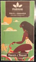 Mai’a Banana 70% dark chocolate