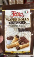 Wafer rolls chocolate