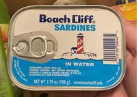 Sardines served in water