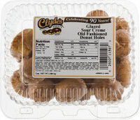 Glazed sour creme old fashioned donut holes