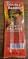 Cooked salami sticks