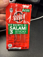 Triple Salami Sticks