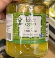 Refrigerated Kosher Dill Whole Pickles