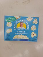 Newman's Own popcorn sea salt