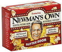 Microwave Popcorn, Butter Boom - Newman's Own