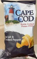 Sea Salt & Cracked Pepper Kettle Cooked Potato Chips