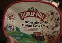 Brownie fudge swirl