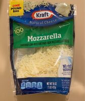 Shredded low moisture part skim mozzarella cheese