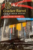 Extra Sharp Cheddar Cheese Sticks