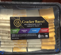 Cracker Barrel 48 Cracker Cuts Variety Pack